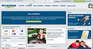 Bet-at-Home Webseite